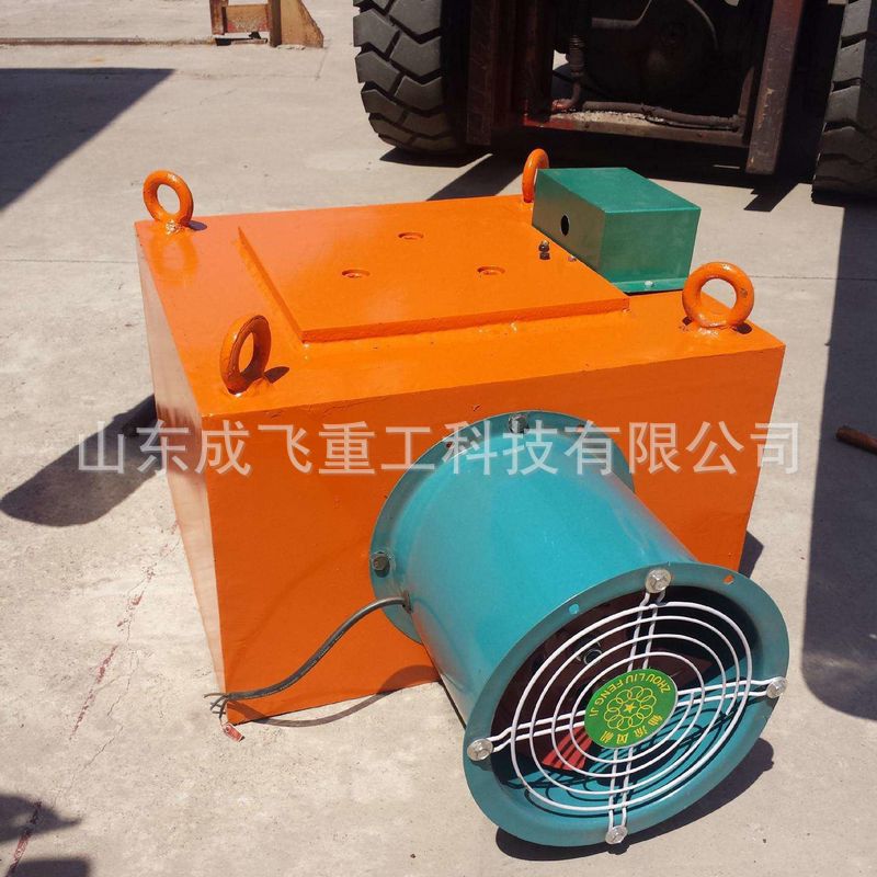 厂家供应 RCDA风冷式除铁器 风冷式电磁除铁器 吊挂式风冷除铁器