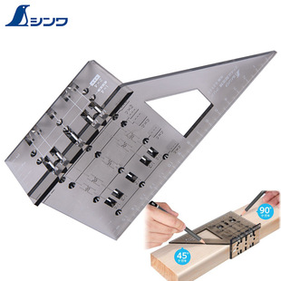 �ձ��H��SHINWA62115���ýǳ�2X4ֹ�Ͷ�Ҏ45��90���^����ľ������