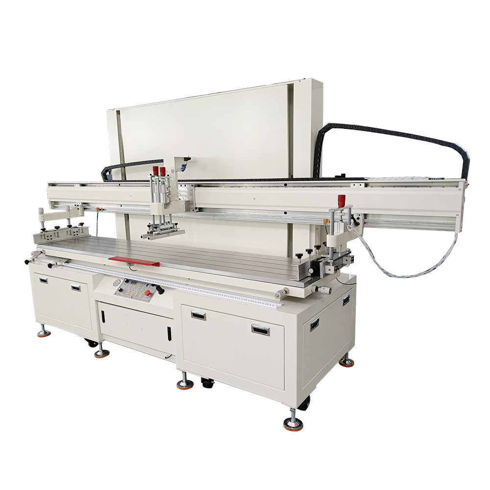 涛兴半自动平面丝印机 钣金铝件标识印刷机 电动T型槽丝网印刷机