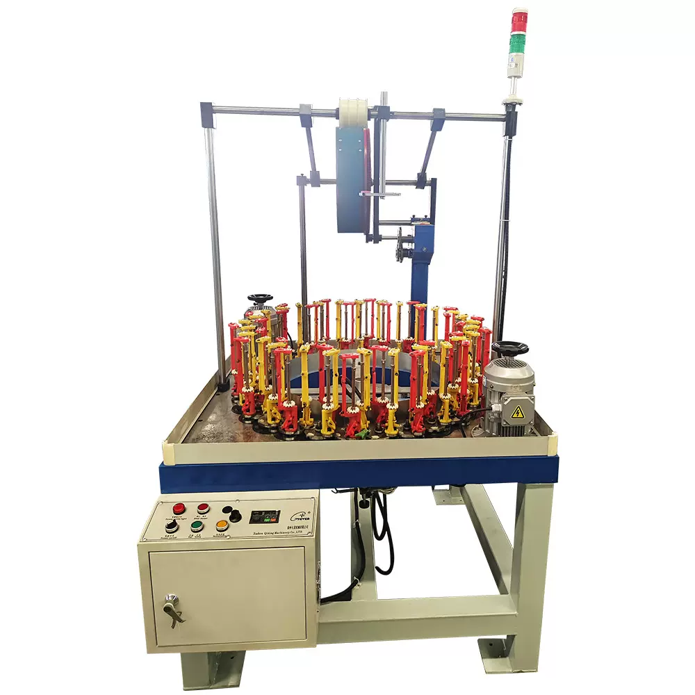 厂家供应现货90-56锭高速编织机全自动纺织材料设备编织机