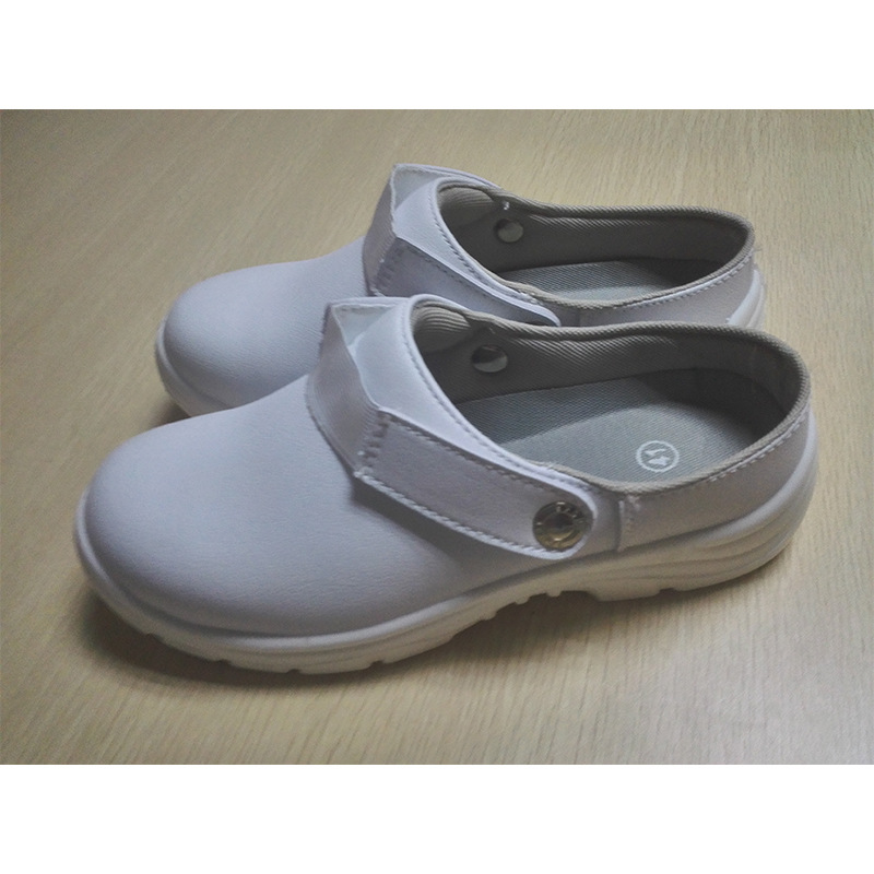 批发防静电鞋无尘车间洁净室PU防滑加厚防静电安全鞋白色静电鞋