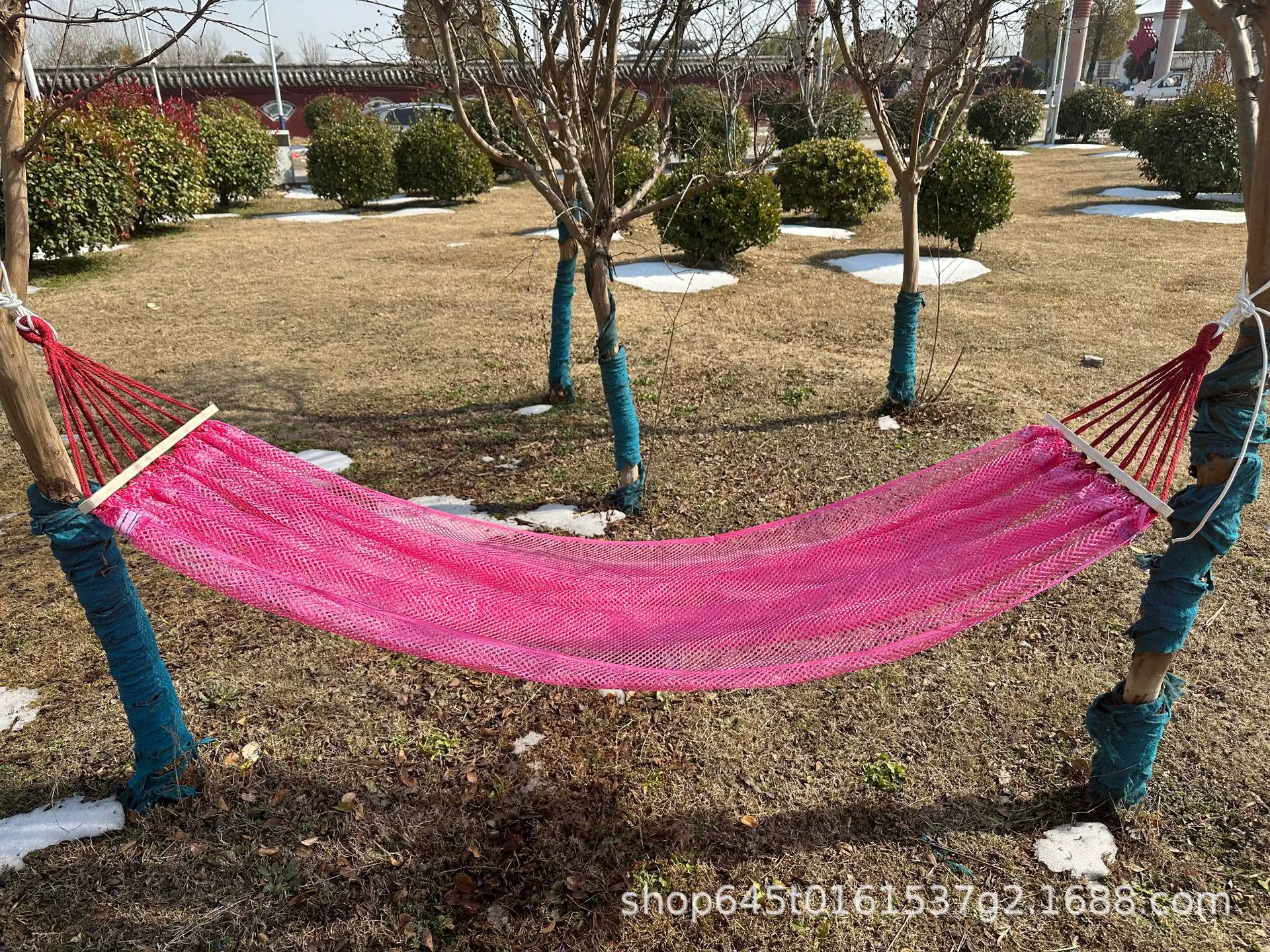 Travel silk street swings for double, increased thickness, anti-rollover