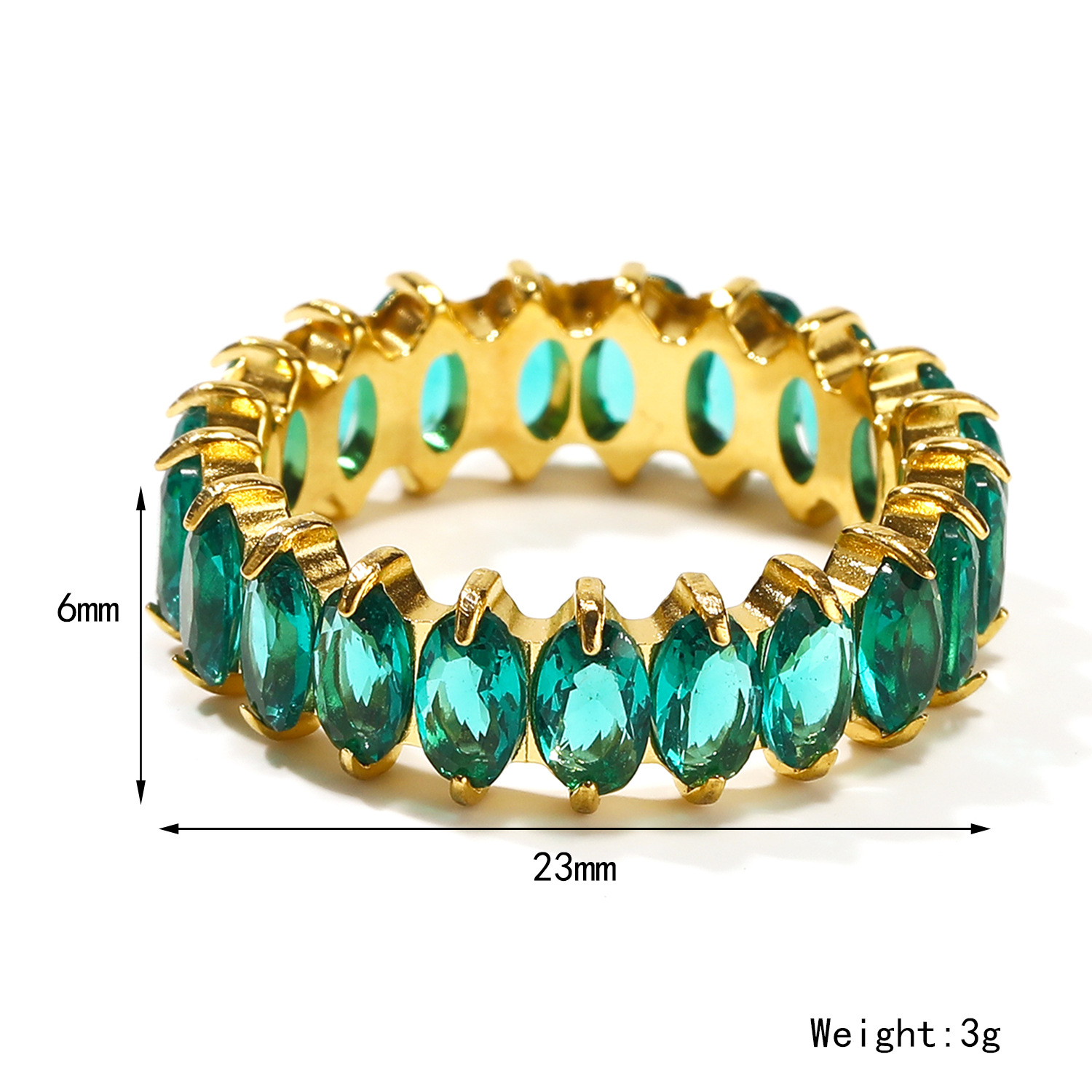 6g Weight Real Gold Plated Plating Material Rings Classification 10, 6, 7 Ring Size 1 Piece Quantity Holiday, Daily Occasion 304 Stainless Steel Material Geometric Pattern All Seasons Season Women's Gender Elegant, Simple Style Style Waterproof Non Tarnish Craft Real Gold Plated Geometric 304 Stainless Steel Elegant Simple Style Waterproof Non Tarnish Rings 无