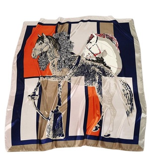 Hangzhou Silk Gift Tung Stone Silk Scarf Set Color Ding Small Square Scarf Women's Printed Scarf Business Wear Scarf