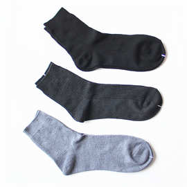 春秋款男士透气舒适水洗棉中筒袜吸湿排汗商务休闲袜潮男棉袜男袜