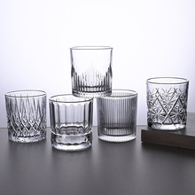 新款威士忌杯子北欧古典洋酒品鉴杯玻璃水晶玻璃伏特加果酒啤酒杯