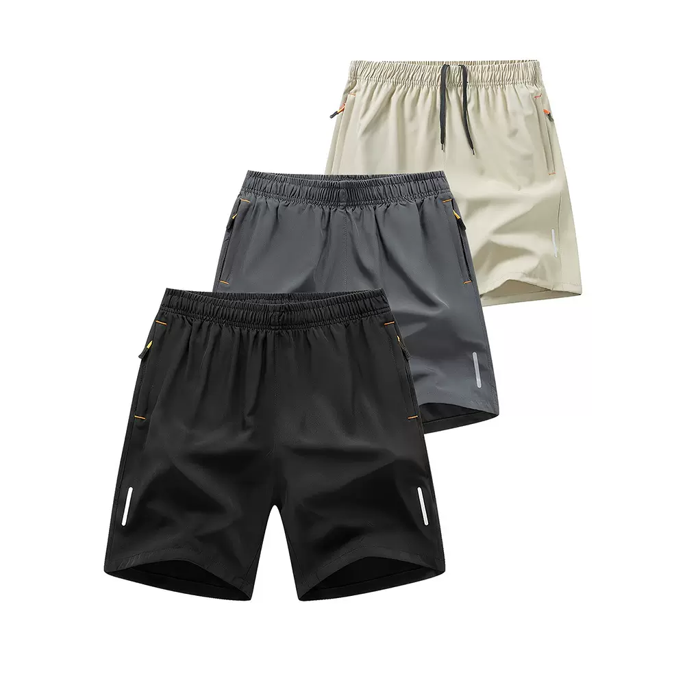 跨境厂家直销美式潮流休闲短裤男士夏季新款宽松速干跑步健身短裤