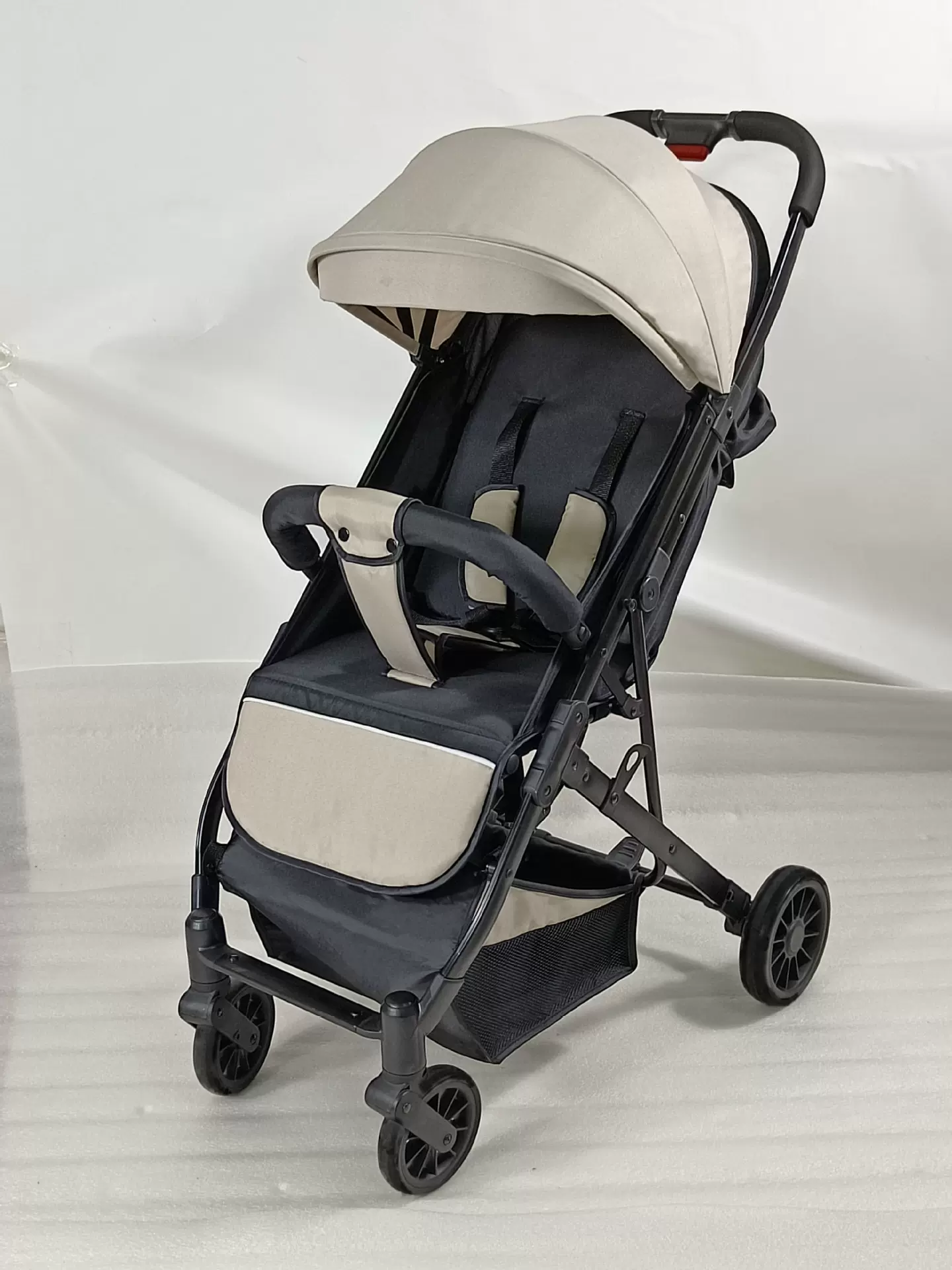 三折车高景观婴儿推车便携出行可坐可躺内销出口贴牌轻便