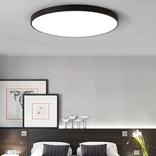 ✅1.2米LED吸顶灯卧室灯一米客厅灯圆形全白1米直径大工程灯