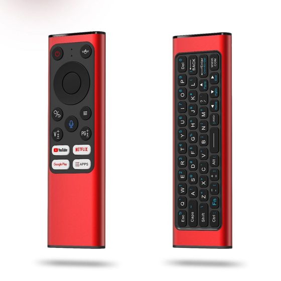 Aluminum Alloy X9 Flying Mouse voice universal remote control infrared learning 2.4G, BLE, mini keyboard popular