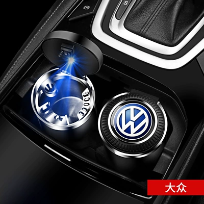 Car ashtray – ashtray creative automatic car with - vw-standard-open-the-lid-with-one-clickalloy-liner
