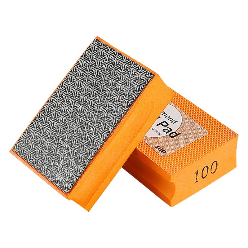 Azulejo de cerámica Placa de roca borde de corte de vidrio pulido artefacto línea de piedra pulido diamante pieza de molienda en seco herramienta de pulido a mano