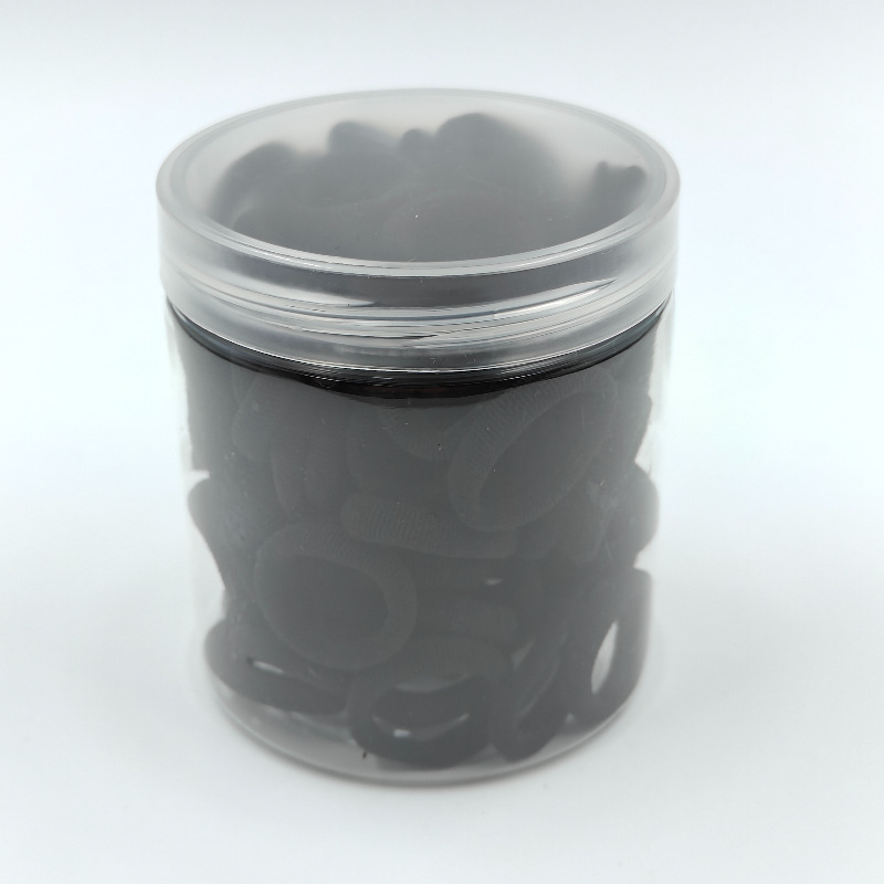 Fábrica directa enlatada de alta elasticidad no daña cabello de cabello de chicas anillo de toalla simple banda de goma cabello de cabello anillo de cabello de bebé