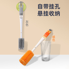 多功能硅胶杯刷洗奶瓶刷五合一家用清洁刷子保温杯清洁杯盖吸管刷