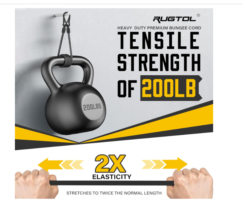 Amazon's Best-Selling Luggage Straps, Adjustable Length Straps, Electric Motorcycle Luggage Fixing Elastic Straps, in Stock
