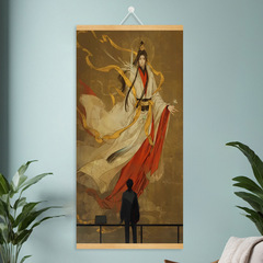 天宮祝福周辺アニメーション DIY 吊り絵装飾画太子悦神謝怜花城玄関便利な壁画