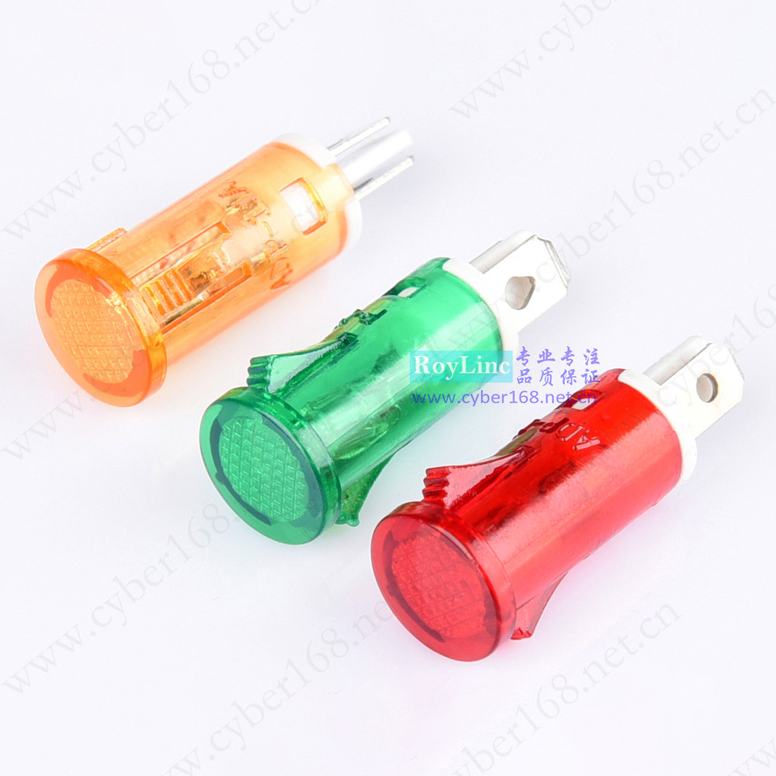 ADP-11A 孔10mm 120V220V阻燃PC耐高温红黄绿家电厨卫设备指示灯