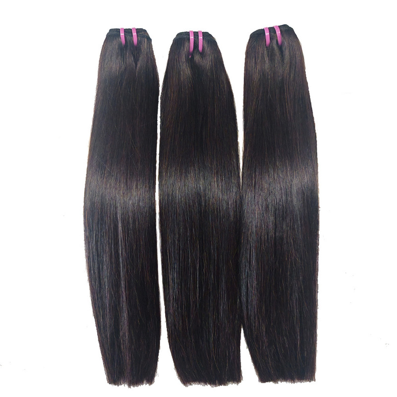 Real Human Hair First-Grade Straight Hair Extensions Sdd Bone Straight Hair Strips Remy Hair Bundles
