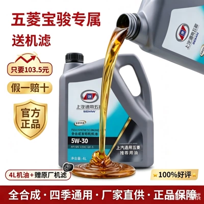 Baojun Special Full-Synthetic Engine: Gasoline Engine Oil