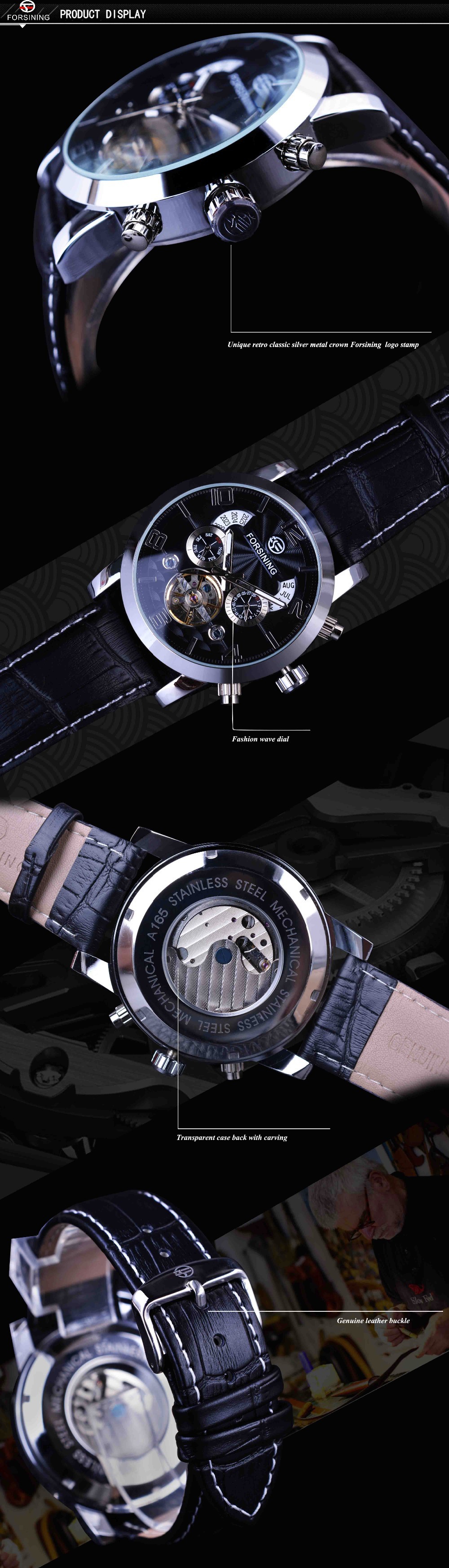 Men's Automatic Mechanical Watch With Tourbillon And Large Dial_voghion.com