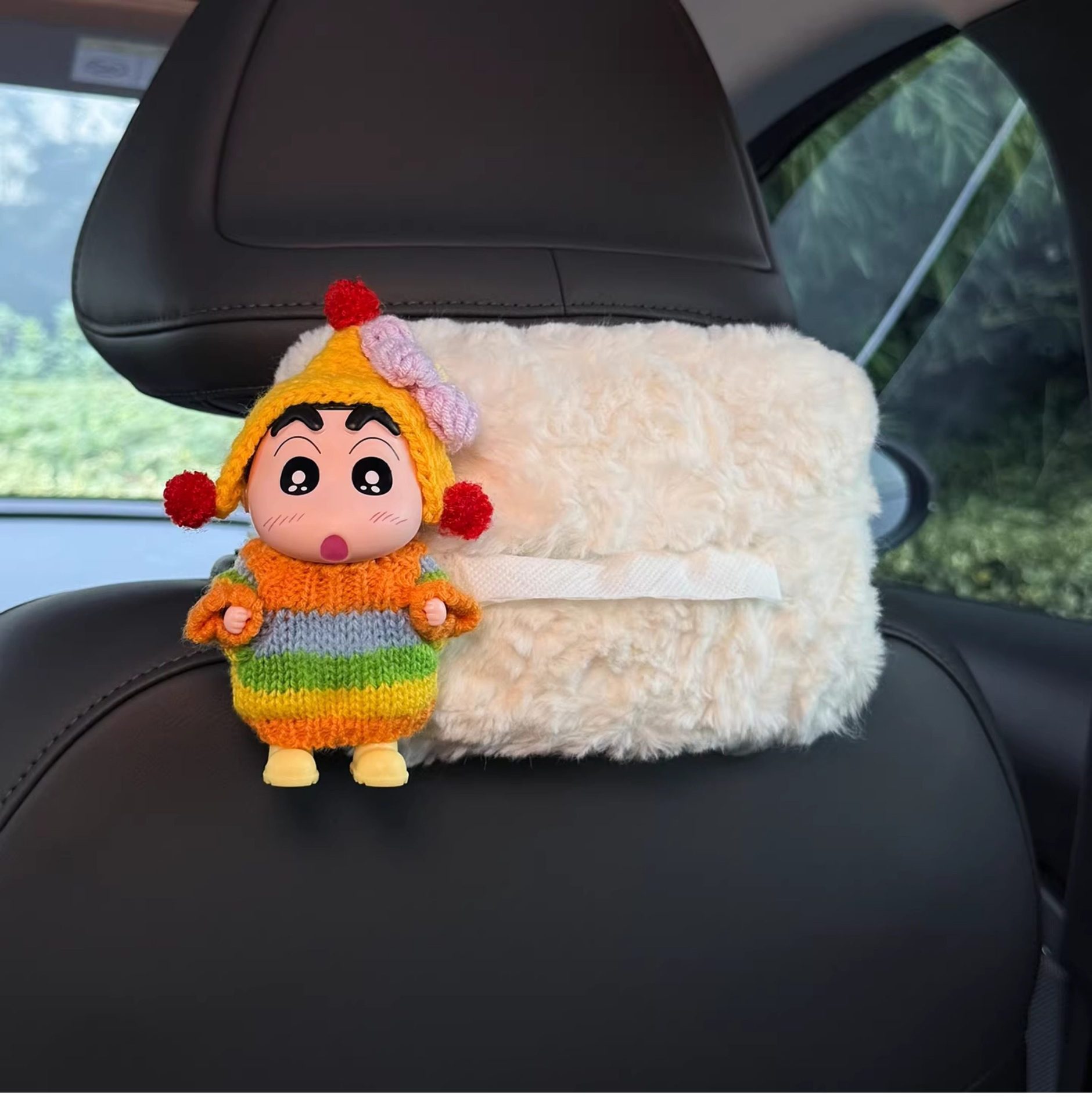 Xiaoxin Car Tissue Box, 2026 New Model, Hanging on the Rear Headrest of the Car, High-End Style for Goddesses