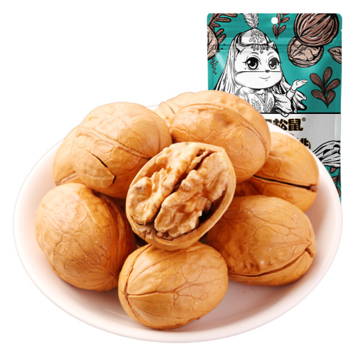 One piece drop shipping Three Squirrels Original Flavor Paper Walnuts 120g/210g Herbal Flavor Paper Walnuts 150g/180g