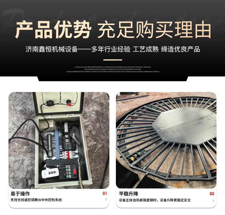 Electric Remote-Controlled 360-Degree Rotating Exhibition Stand Customization for 4S Stores, Car Displays, and Wedding Events with All-Directional Lifting and Rotating Stage