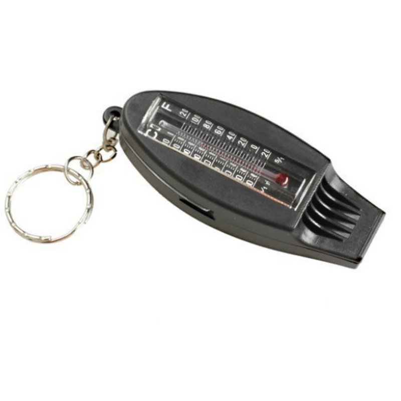 Universal thermometer, whistle, keychain with key, pack, 20 gram