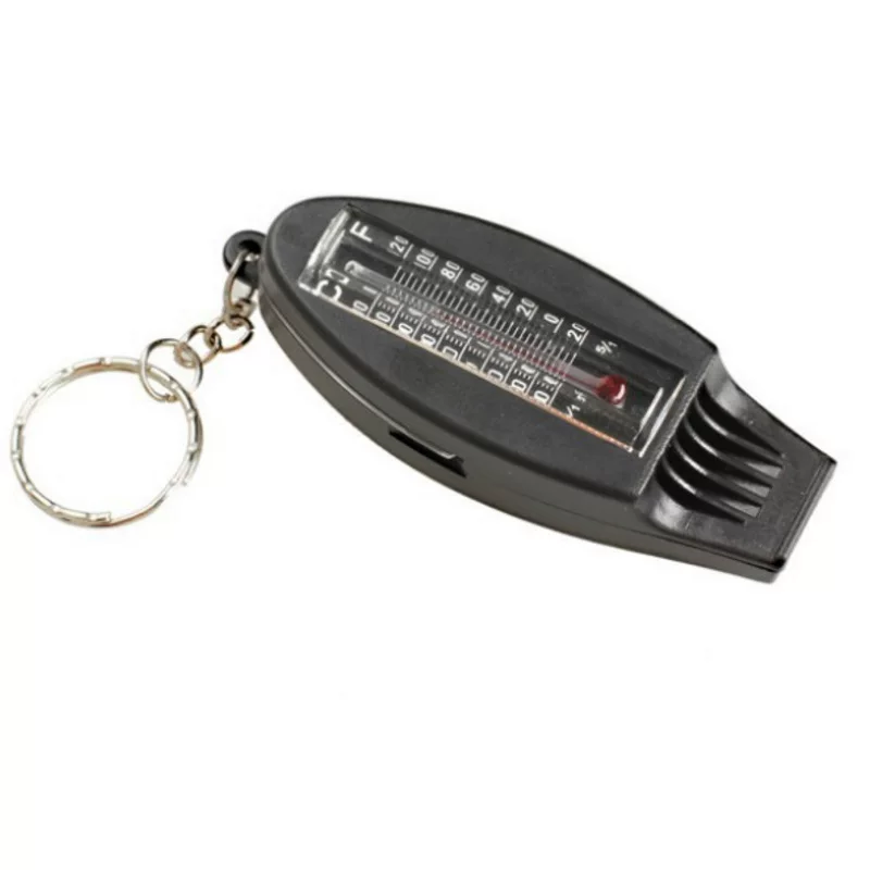 Universal thermometer, whistle, keychain with key, pack, 20 gram