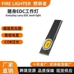 クロスボーダー強力な光 cob 懐中電灯充電式超高輝度屋外長距離小型ポータブルファンライト超強力な LED ギフトワークライト