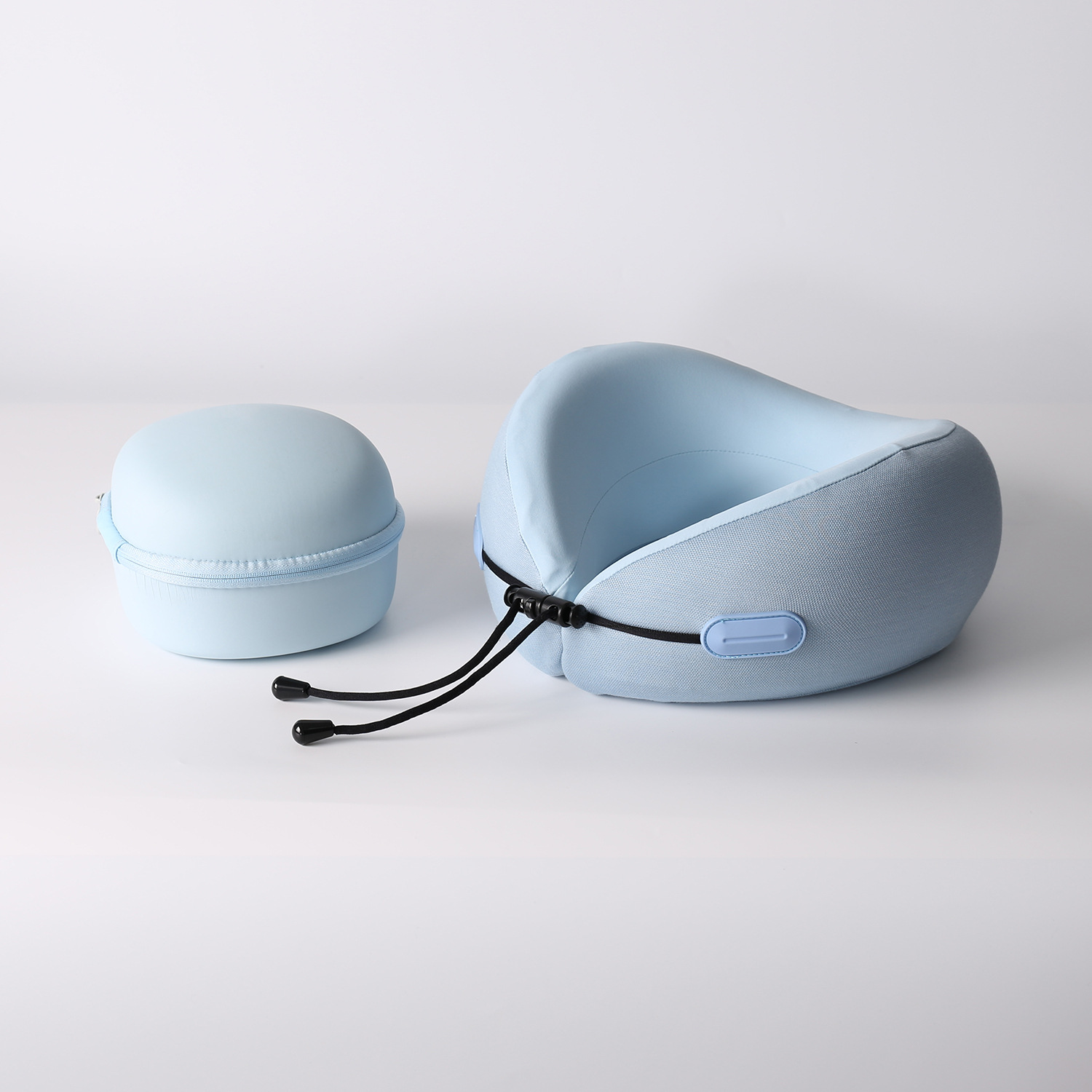 Viaje transfronterizo en forma de U almohada caja de almacenamiento almohada de cuello caja de regalo avión de tren autopilotado en forma de U almohada paquete de almacenamiento almohada de cuello image 11