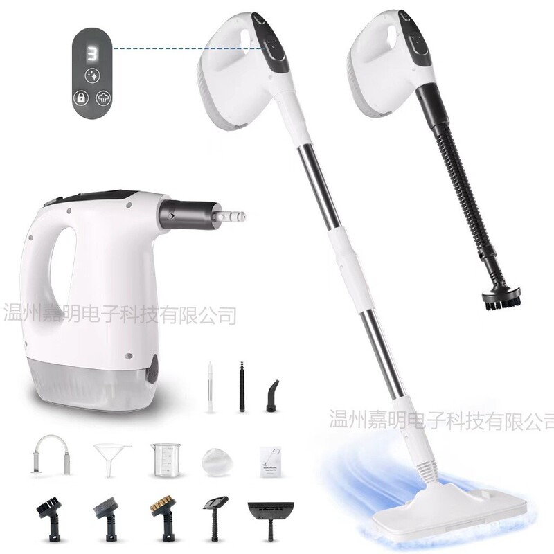 Cross-Border Amazon Steam Mop Wholesale Multi-Functional Electric High Temperature Steam Cleaner Handheld Mopping Machine