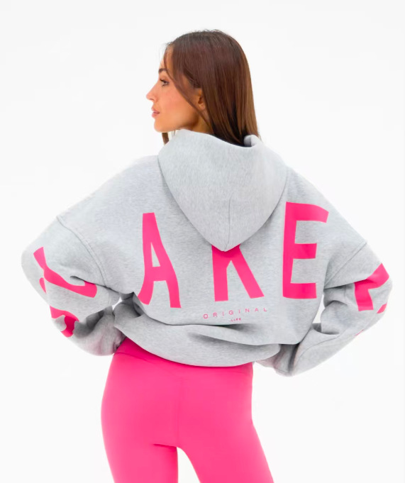 Light gray red label