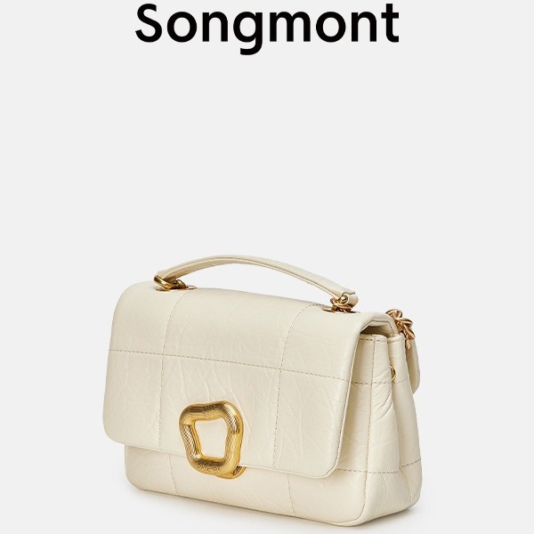 Songmont tiene bolsos de chocolate songxiao bajo la montaña, nuevos bolsos de caja de cadena de hombro en primavera y verano, teléfonos móviles blandos
