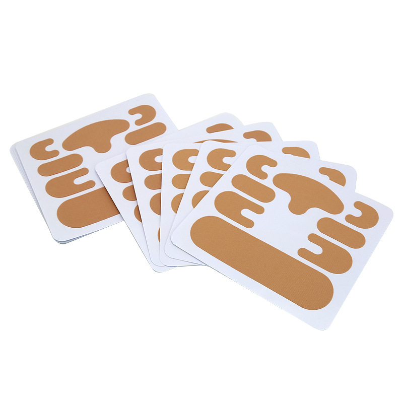 Parche facial de lifting escamoso transfronterizo, lifting facial transpirable, lifting muscular, estiramiento facial, parche antiarrugas, parche de línea de frente