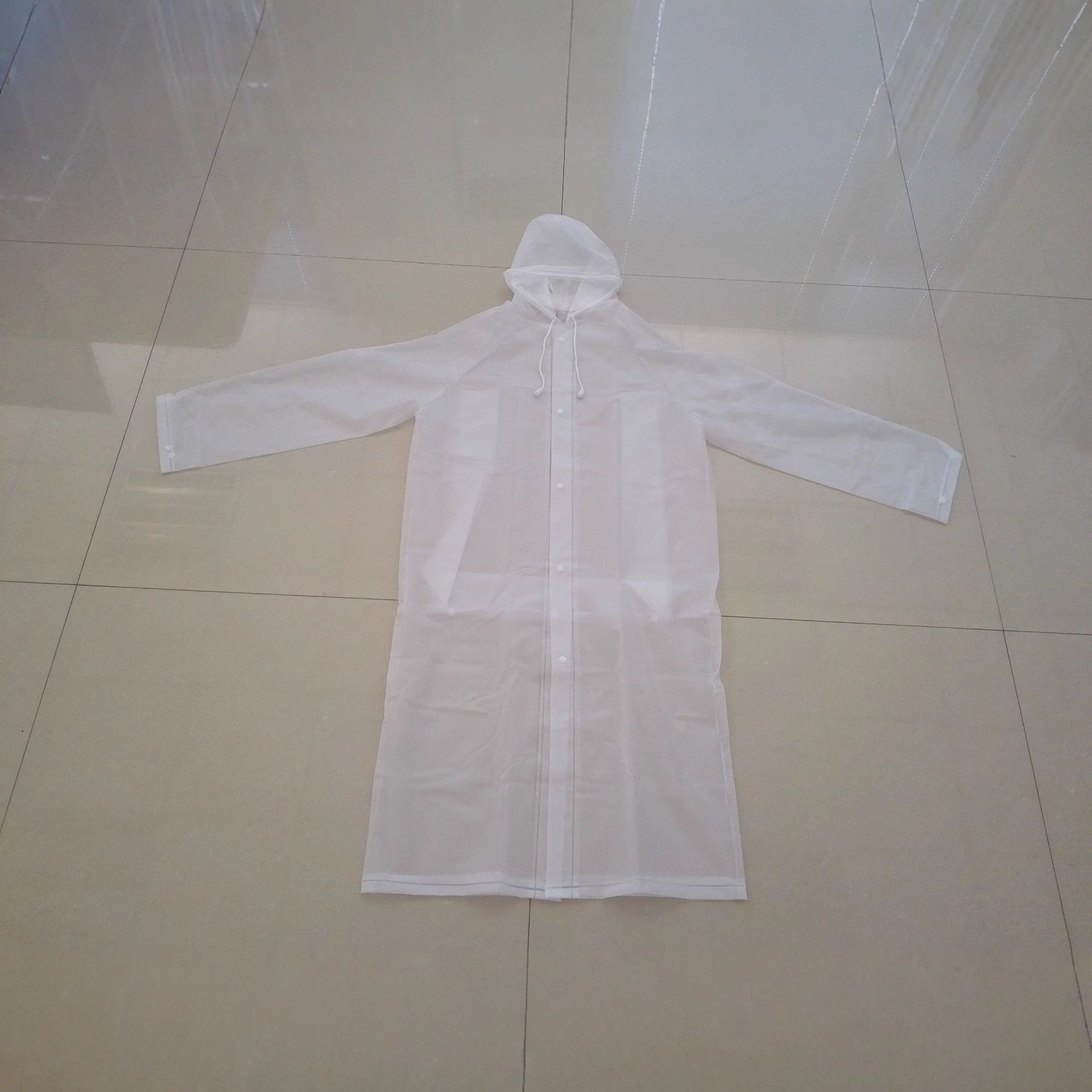 PVC长款  定制书包位 背包雨衣   户外旅行  可多色混色批发