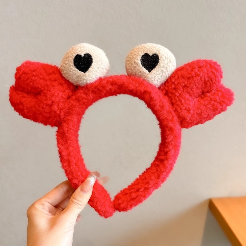 Hong Kong estilo rojo retrogrado correa de cabello de mujeres otoño invierno dulce vino rojo alto cráneo trenzado correa de cabello de alta sensibilidad toque de cabello