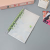 Transparent photoalbum for business cards, sticker, storage system, tear-off sheet, 3inch