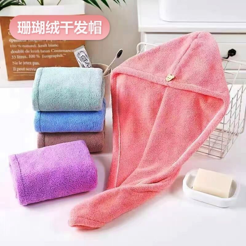 Dry Hair Cap for Women, Strong Water Absorption, Quick-Drying Towel, Shampoo and Wipe Hair, Turban, Long Hair, Thickened, Cute Shower Cap Wholesale Dry Hair Cap for Women, Strong Water Absorption, Quick-Drying Towel, Shampoo and Wipe Hair, Turban, Long Hair, Thickened, Cute Shower Cap Wholesale