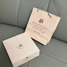 情侣礼盒书型盒抽拉盒 婚庆伴手礼专柜高级感轻奢双开门礼盒定制