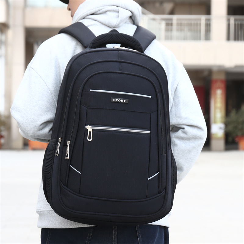 Mochila para hombres, escuela secundaria, escuela secundaria, escuela secundaria, bolsa de viaje resistente a la suciedad de gran capacidad, mochila para computadora de 15,6 pulgadas, mujer