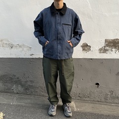 AUTICUP秋冬美式底特律复古水洗vintage夹克外套j97蜡染潮牌工装