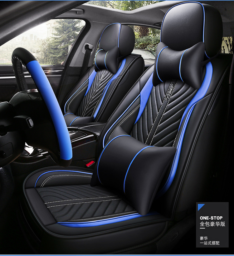2020 New All-Inclusive Full Leather Cartoon Four-Season Universal Car Seat Cushion Great Wall Gun Haval Big Dog H6M4 Seat Cover