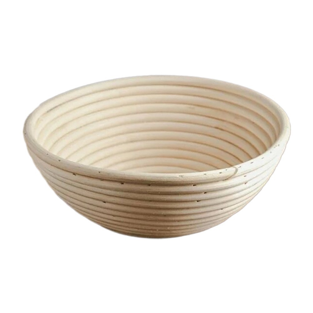 Cesta de pan de campo Cesta de tela de caña Cesta de frutas de tela de caña Cesta de pan Cesta de pan Cesta de fermentación de pan redonda