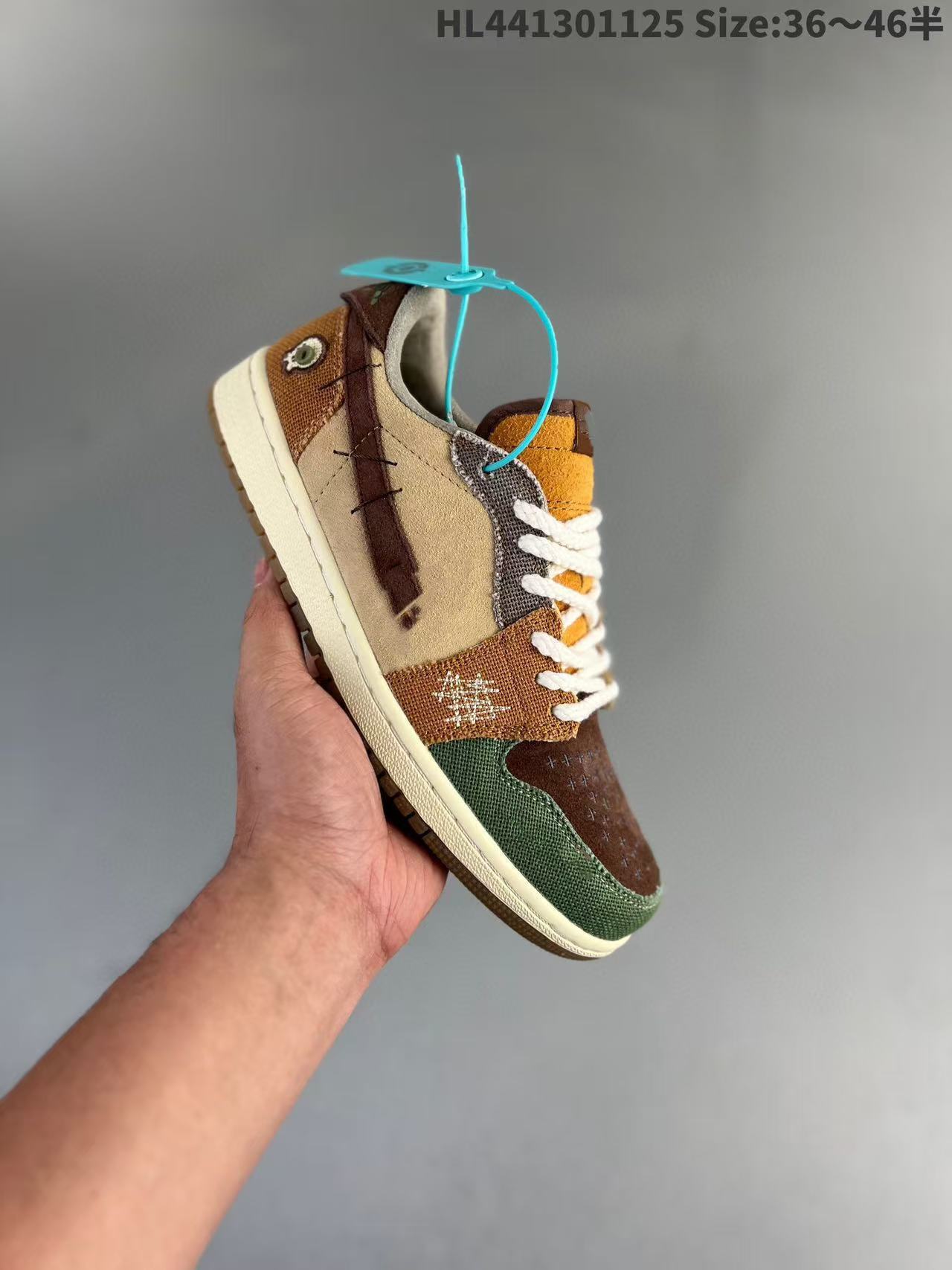 Putian aj1 bajo relámpago barbado negro samurai Fujiwara Hirojiao1 zapatos de baloncesto deportivo para hombres y mujeres zapatos de skate originales para hombres