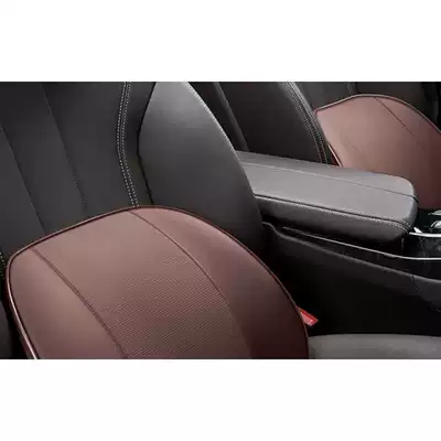 Waist support: support, headrest, backrest - brown-leather-memory-foam-lumbar-support-cushions-1-pair-universal