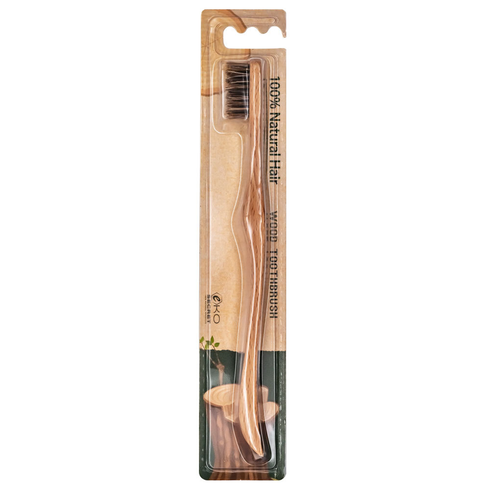 Xiuming cepillo de dientes de bambú de carbón activado de lana suave madera de mango ecológico natural, biodegradable de bambú orgánico