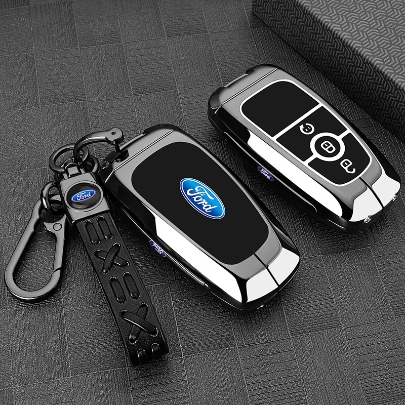 Suitable for 2025 Ford Edge L Key Cover, 25 New Edge L Supreme Luxury Edition Car Metal Buckle Case