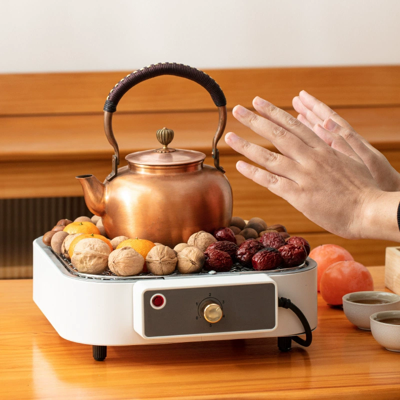 Новая интернет-печь знаменитостей электрическое отопление Бездымная печь барбекю гриль Съемная плита приготовление чая барбекю на открытом воздухе портативный