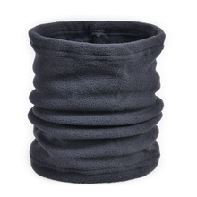 秋冬季套头针织围脖面罩两用男女保暖脖套骑行加绒加厚护颈椎头套